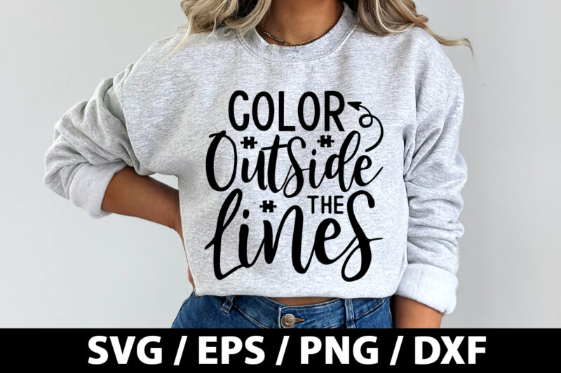 Color outside the lines SVG