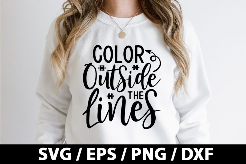 Color outside the lines SVG