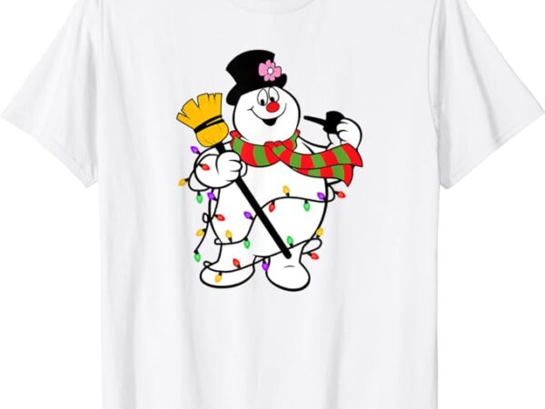 Cute frosty snowman funny christmas snowmen gifts for family t-shirt