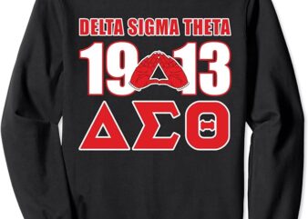 Delta Sigma Theta Sorority Paraphernalia, Delta 1913 HBCU Sweatshirt