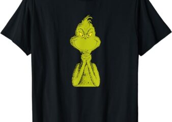 Dr. Seuss Classic Sly Grinch T-shirt T-Shirt