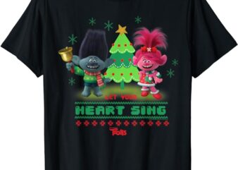DreamWorks Trolls Poppy & Branch Let Your Heart Sing T-Shirt