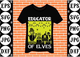 Educator of elves 2 vector clipart