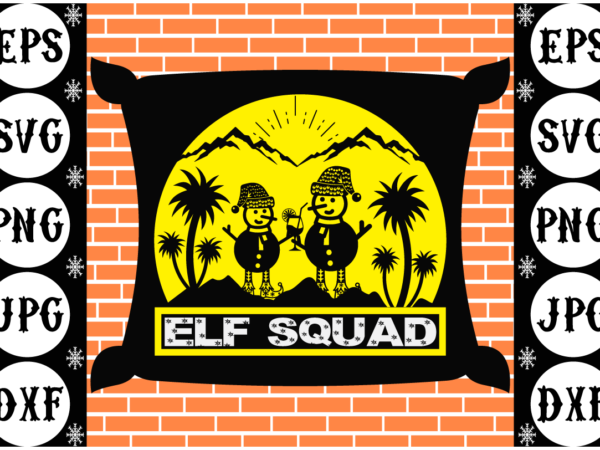 Elf squad vector clipart