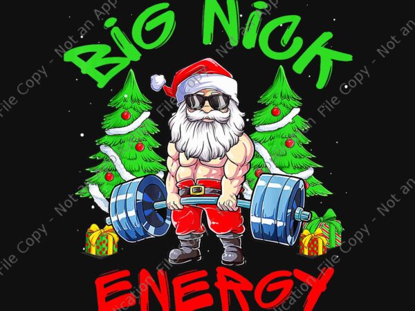 Big nick energy santa gym png, fitness weight lifting christmas png, santa claus weightlifting png t shirt template