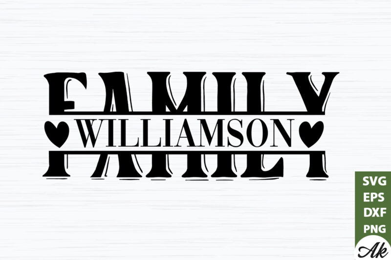 Family williamson SVG