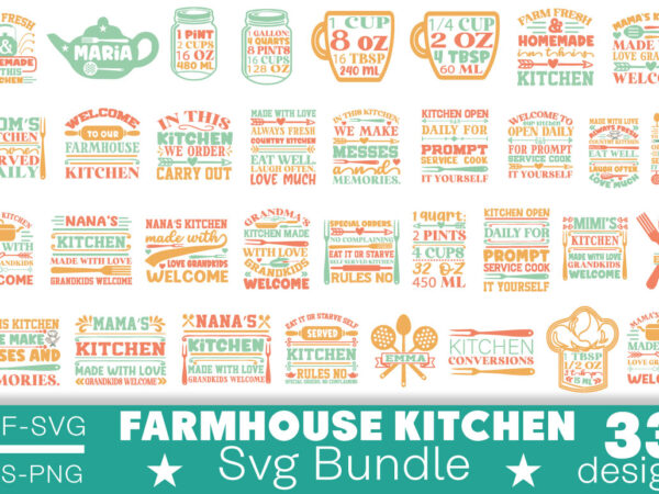 Farmhouse kitchen t-shirt bundle farmhouse kitchen svg bundle