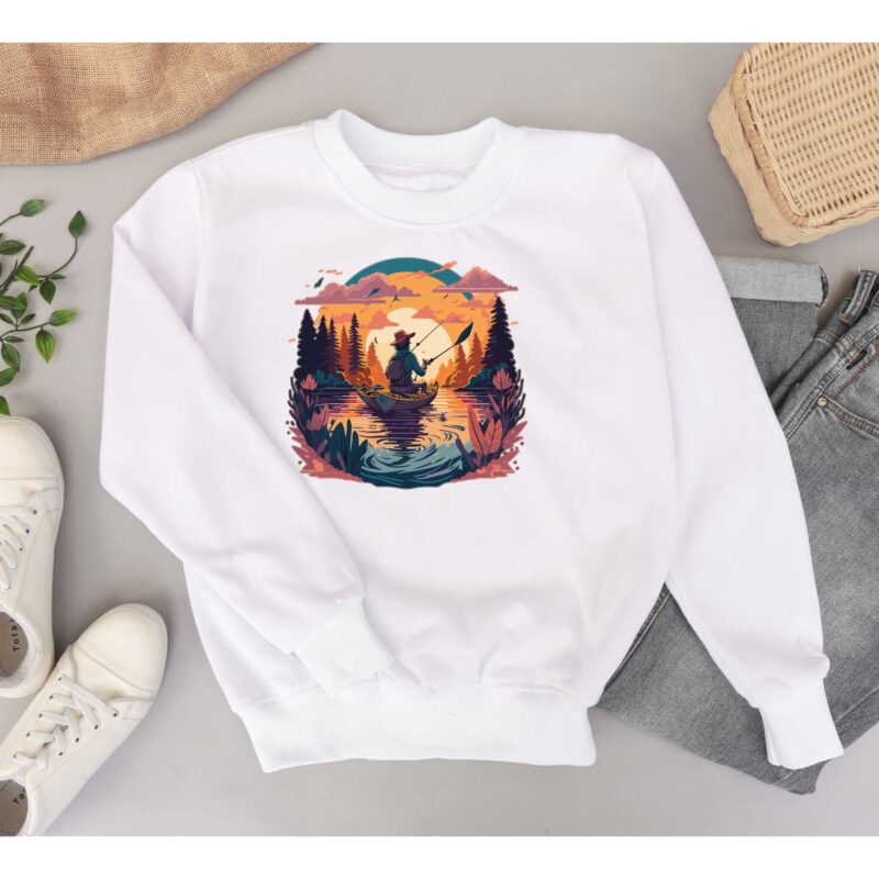 Fisherman Tshirt Design