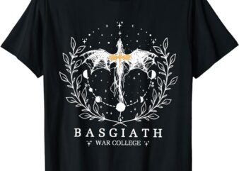 Fourth Wing Basgiath War College Bookish Men Women T-Shirt