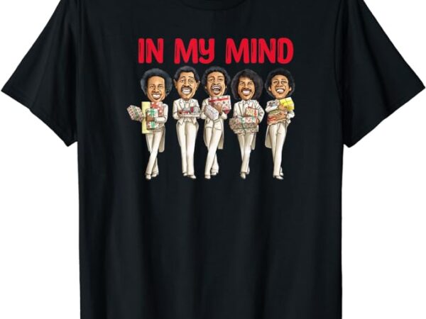 Funny christmas temptations in my mind silent night t-shirt