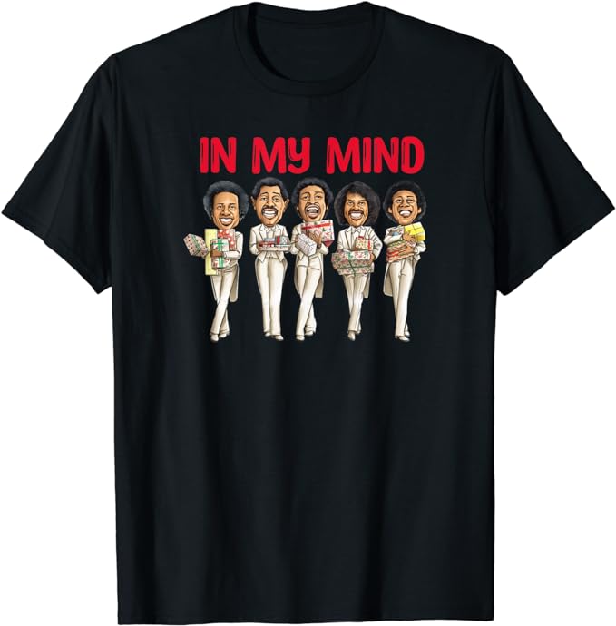 Funny Christmas Temptations in my mind silent night T-Shirt