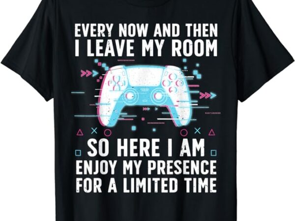 Funny gamer art for men women gaming gamer video game lover t-shirt