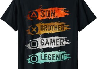 Gaming Gifts For Teenage Boys 8-16 Year Old Gamer T-Shirt