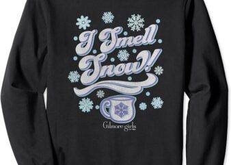 Gilmore Girls Christmas I Smell Snow! Vintage Logo Sweatshirt
