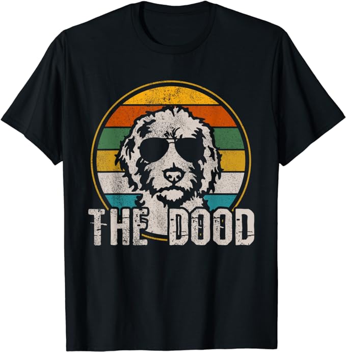 Goldendoodle T-Shirt – The Dood Vintage Retro Dog Shirt