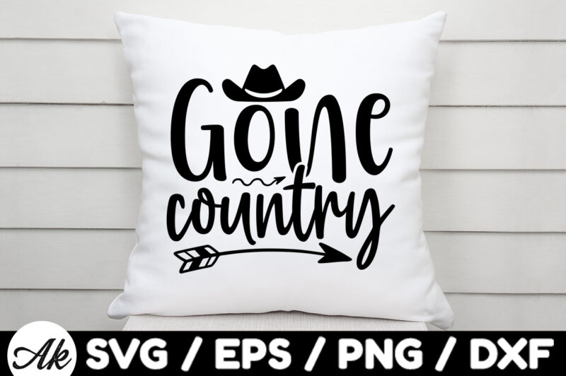 Gone country SVG