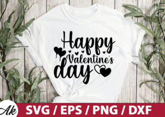 Happy valentine’s day SVG