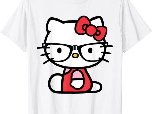 Hello kitty nerd glasses tee shirt t-shirt