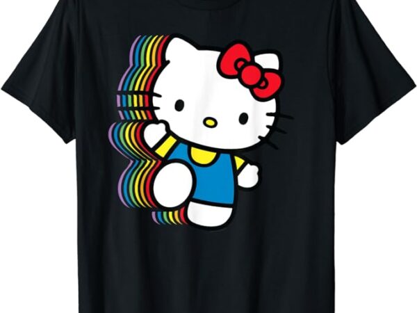 Hello kitty rainbow t-shirt
