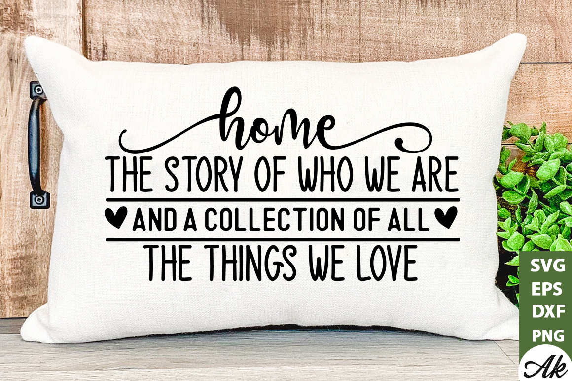 Home the story of who we are and a collection of all the things we love