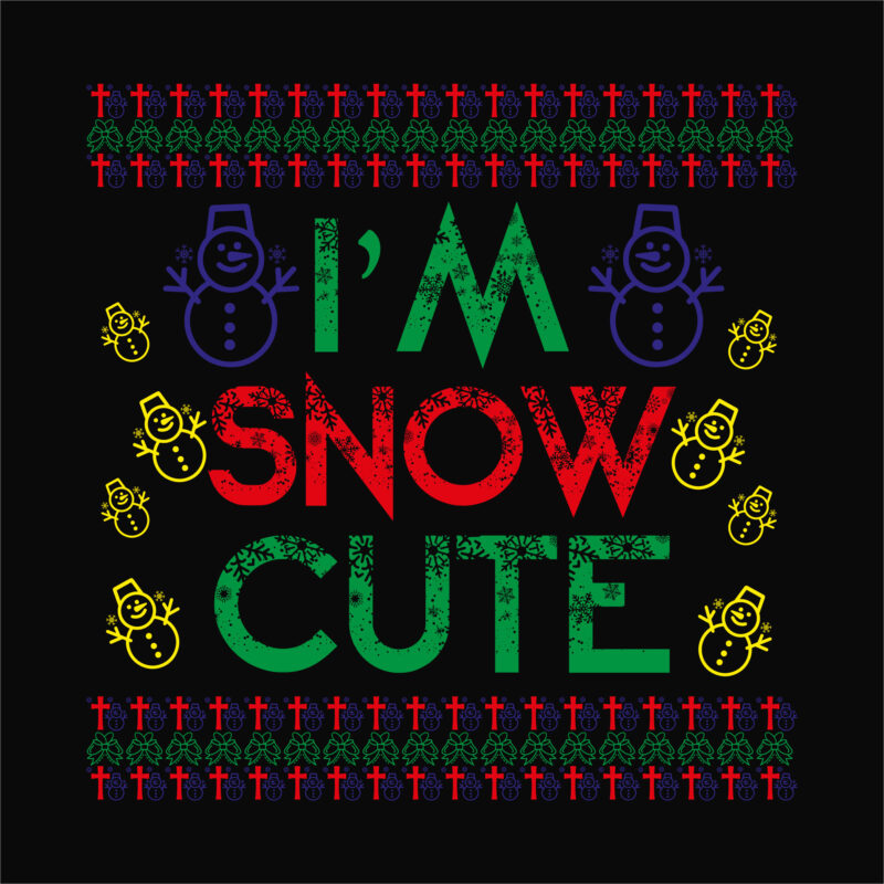 I’m snow cute