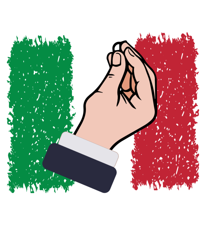 Italy Hand Gesture Italia Italian Flag Pride Funny T-Shirt design vector,love italy italia, cool vintage italy pride design, italian flag,