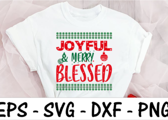 Joyful merry and blessed