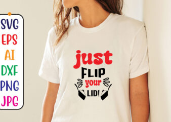 Just flip your lid vector clipart