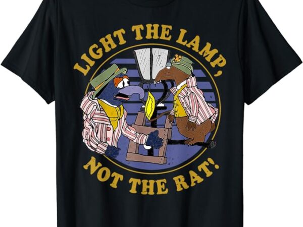 Light the lamp not the rat t-shirt
