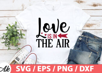 Love is in the air SVG