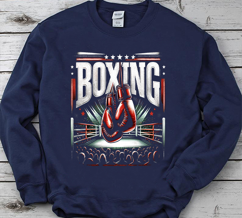 Retro love red boxing gloves gifts boxer gift t-shirt
