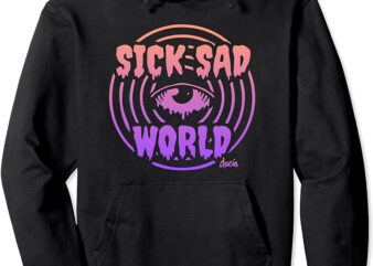 Mademark x Daria – Sick Sad World – Gradient Pullover Hoodie