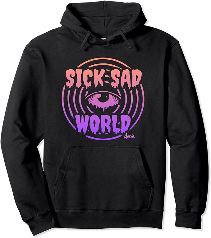 Mademark x Daria – Sick Sad World – Gradient Pullover Hoodie