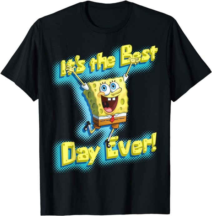 Mademark x SpongeBob SquarePants – SpongeBob SquarePants It’s the best day ever! T-Shirt