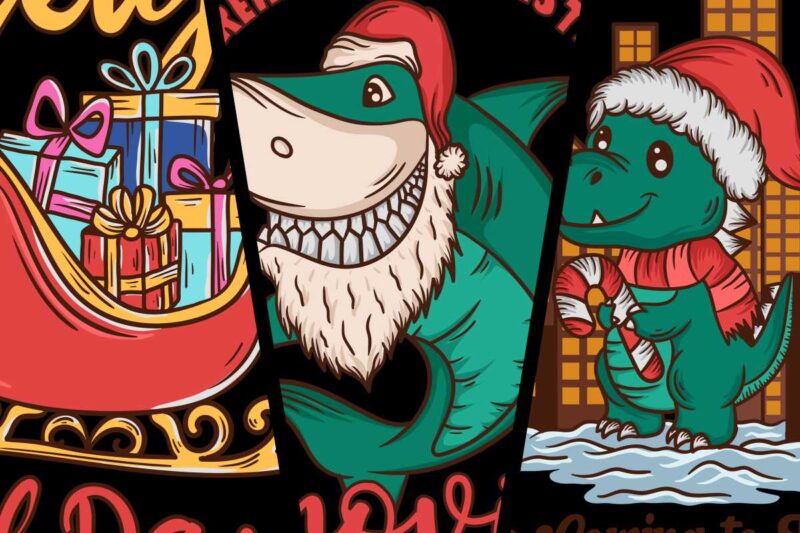 t-shirt vector christmas t-shirt designs vector combo package, funny christmas t shirt designs, christmas t shirt designs vector bundle