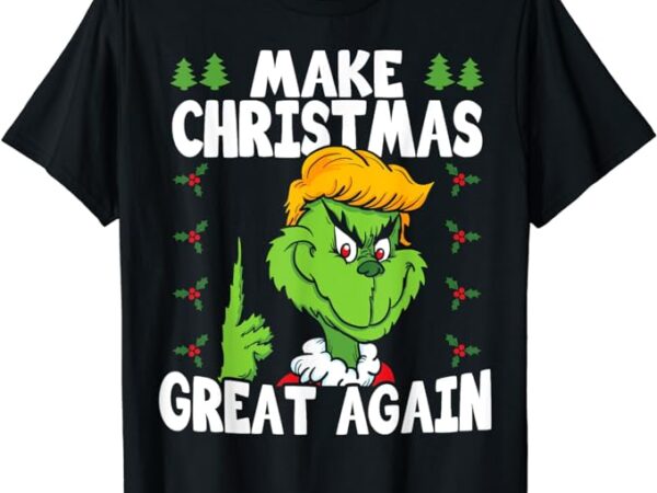 Make christmas great again donald trump xmas funny gift t-shirt