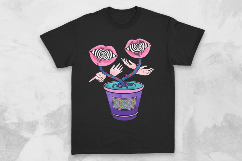 Psychic Surreal T-shirt Designs Bundle, Mental Health T-shirt Designs