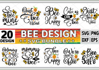 Mega Bee Svg, Bee Bundle, Bee Svg Bundle, Bee Clipart, Queen Bee Svg, Bee Quotes design, Bee Svg design, Bumble Bee, Cricut Silhouette