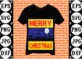 Merry Christmas t shirt designs for sale