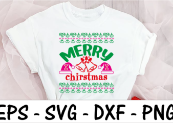 Merry Christmas 4 t shirt designs for sale