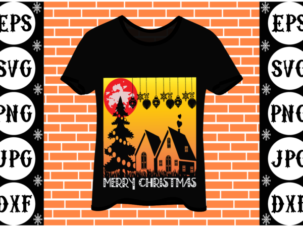 Merry christmas t shirt designs for sale