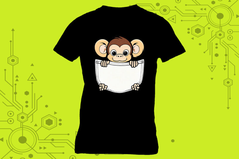 Pocket Monkey Miniatures crafted exclusively for Print on Demand websites