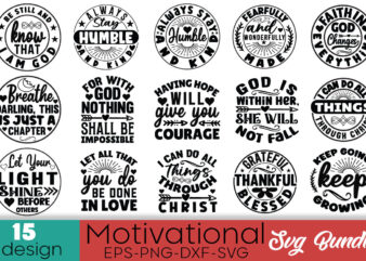 Motivational Svg Bundle