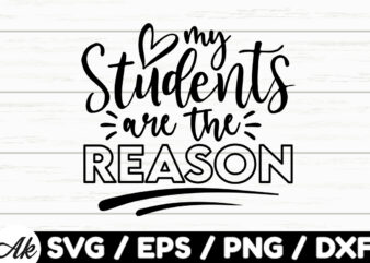 My students are the reason SVG