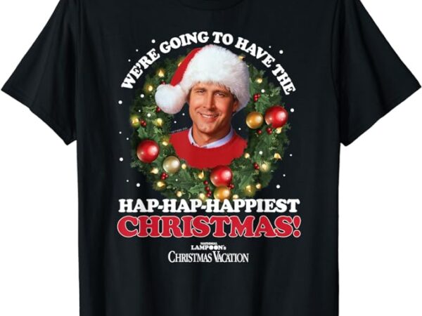 National lampoon’s christmas vacation – hap hap happiest t-shirt National lampoon’s christmas vacation – hap hap happiest t-shirt