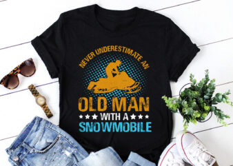 Never Underestimate an Old Man with a Snowmobile