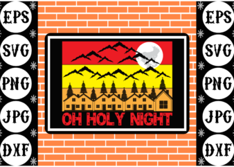O holy night t shirt design online