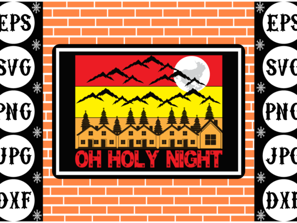 O holy night t shirt design online