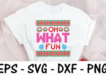 Oh what fun t shirt design online