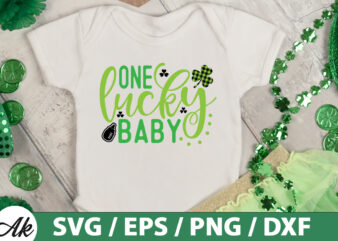 One lucky baby SVG